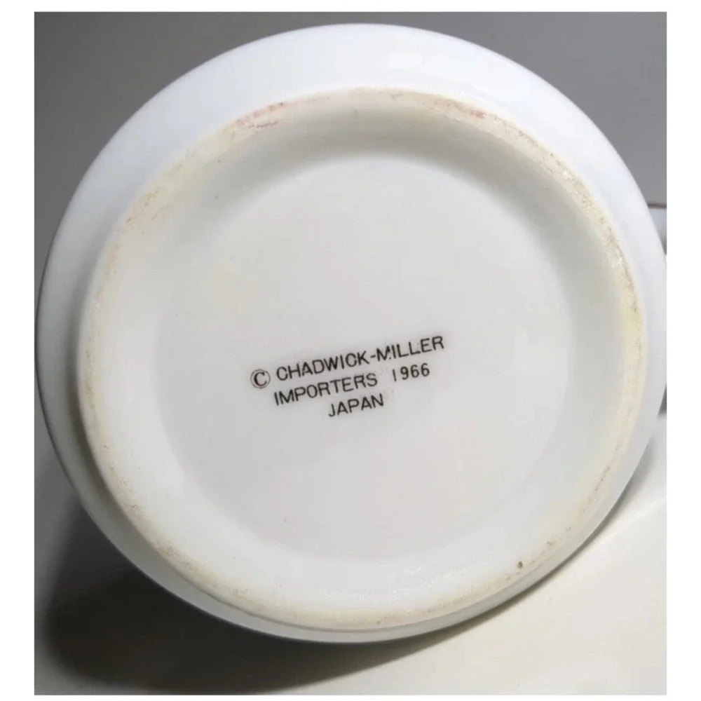 Vintage 1966 US Presidents: Washington thru LBJ Coffee Mug Chadwick Miller Japan - Picture 4 of 6